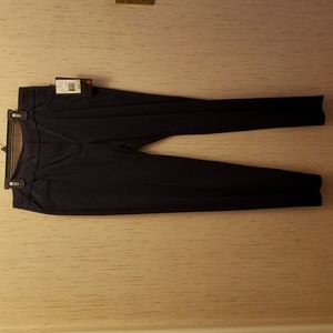 Tailored women's dress slacks, dark navy